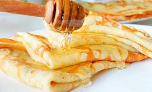 Custard pancakes with milk and boiling water: very simple and incredibly tasty Custard pancakes with milk and boiling water recipe
