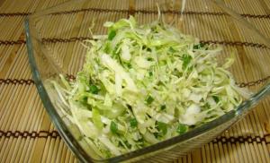 Cabbage salads Delicious juicy cabbage salad