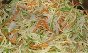 Korean zucchini: instant recipes for the winter and now