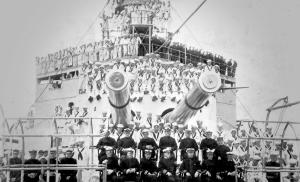 Armored cruiser Maine.  Battleship explosion